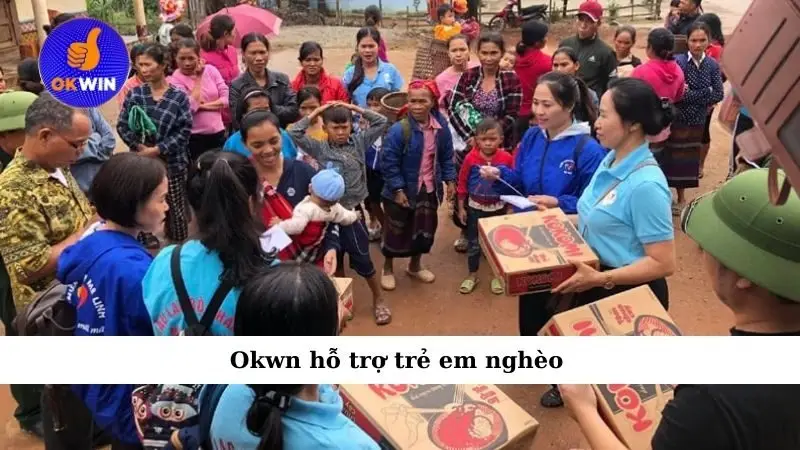 Okwn hỗ trợ trẻ em nghèo